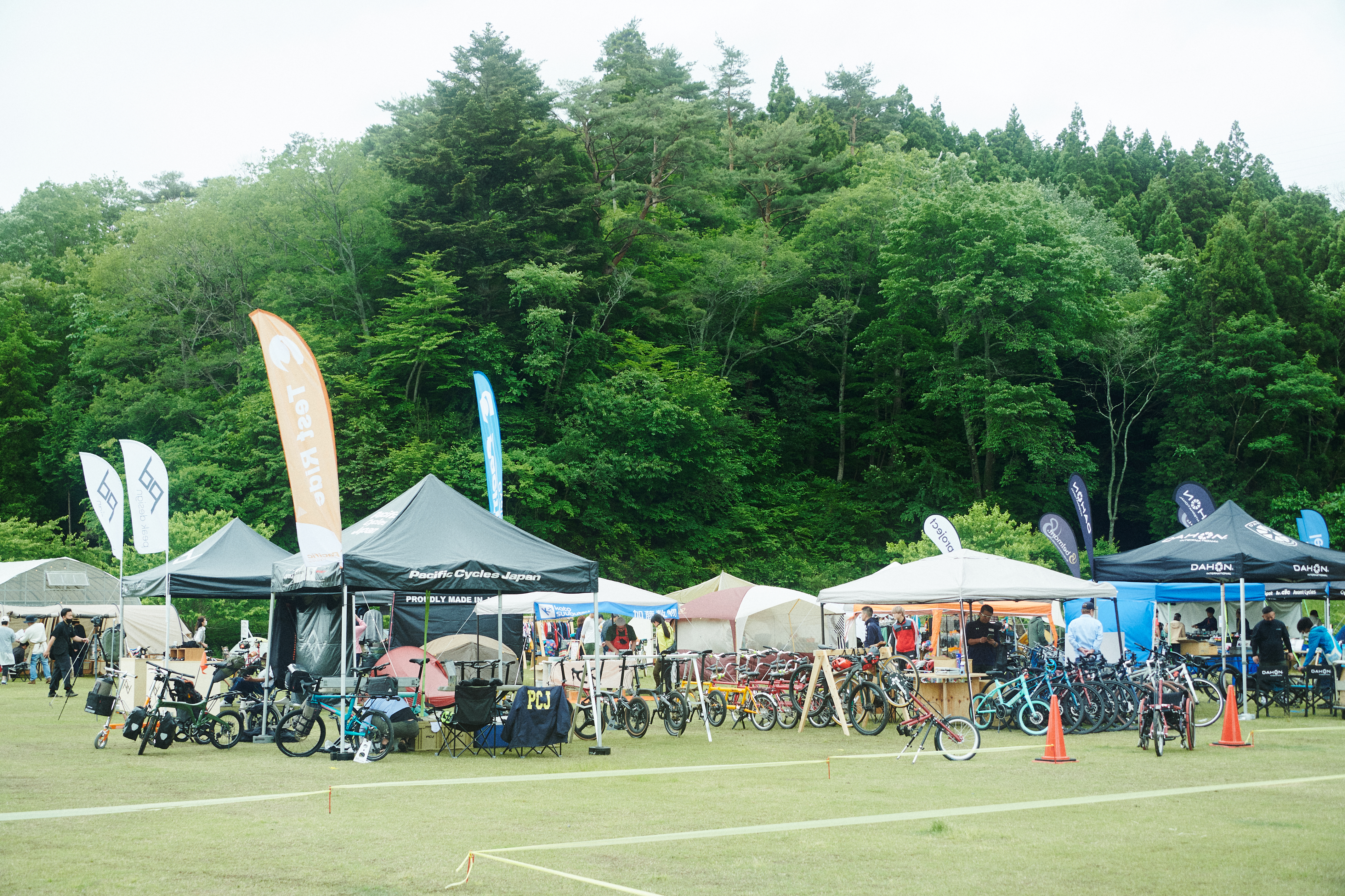 BIKE & CAMP 過去イベントの様子